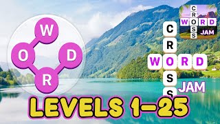 Crossword Jam Levels 1 - 25 Answers