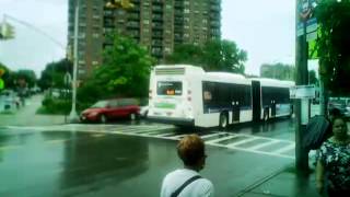 preview picture of video 'New York City Transit Bus: 5965 Nova Bus LFSA on new Bx15 Limited'