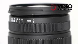 Sigma AF 18-125mm f/3,8-5,6 DC OS HSM - відео 3