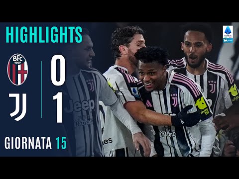 Video highlights della Bologna vs Juventus (0 a 1) - Giornata 15 - Fantacalcio e fantamedie