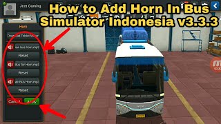 820  Apk Mod Bus Simulator Indonesia V3.3.3  HD