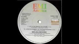 MELBA MOORE  -  Let's go back to lovin