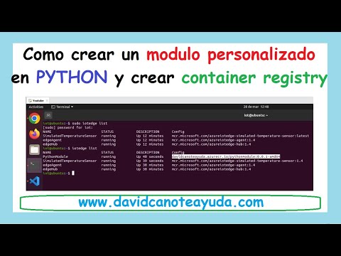 CURSO AZURE 2025 #05: Creación de un módulo personalizado de IoT Edge