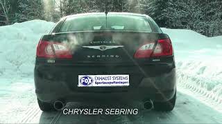 Video: Fox Edelstahl Duplex Sportauspuff Chrysler Sebring Video: Fox Edelstahl Duplex Sportauspuff Chrysler Sebring