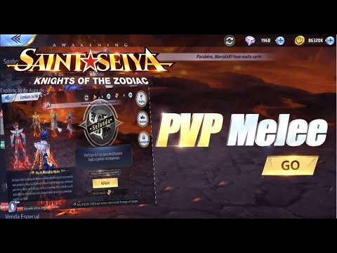 PVP MELEE QUAL COMP LEVAR? ÁRTEMIS E COMPANHIA? - SAINT SEIYA AWAKENING