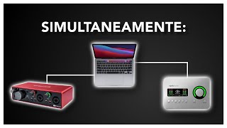 COMO USAR DUAS INTERFACES DE AUDIO AO MESMO TEMPO?