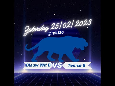 BLAUW WIT B - TEMSE B