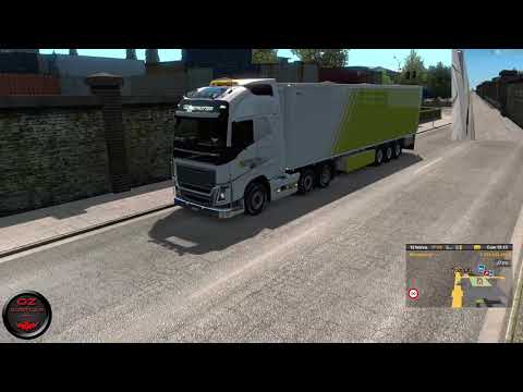 Euro Truck Simulator 2 Volvo FH16 2012 Kraker Trailers 1.36