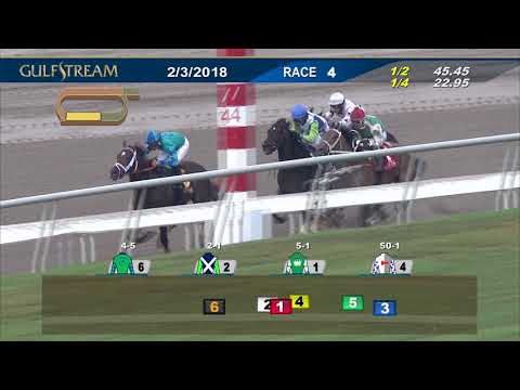 Gulfstream Park Race 4 | February 3, 2018