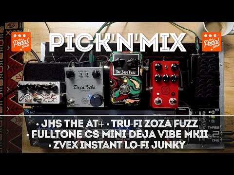 JHS AT+, Tru-Fi Zosa, Fulltone Mini Deja Vibe MkII, ZVex Instant Lo-Fi Junky – TPS Pick'N'Mix