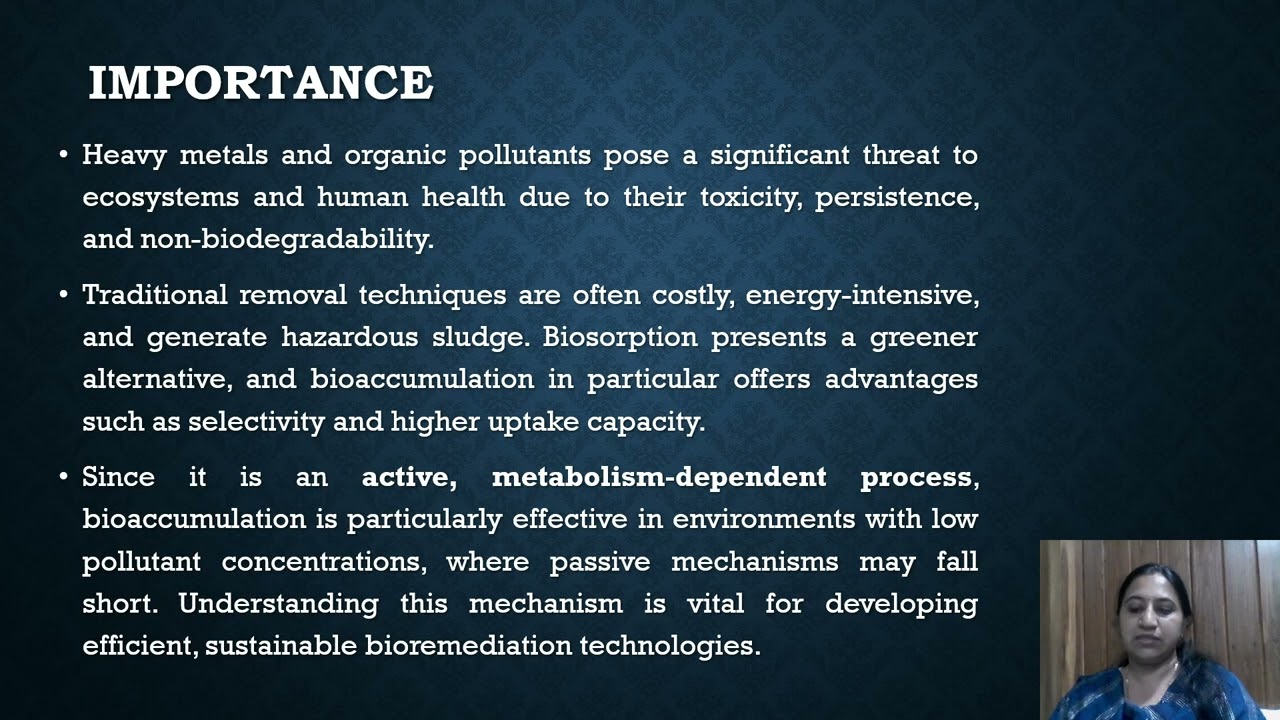 Bioaccumulation