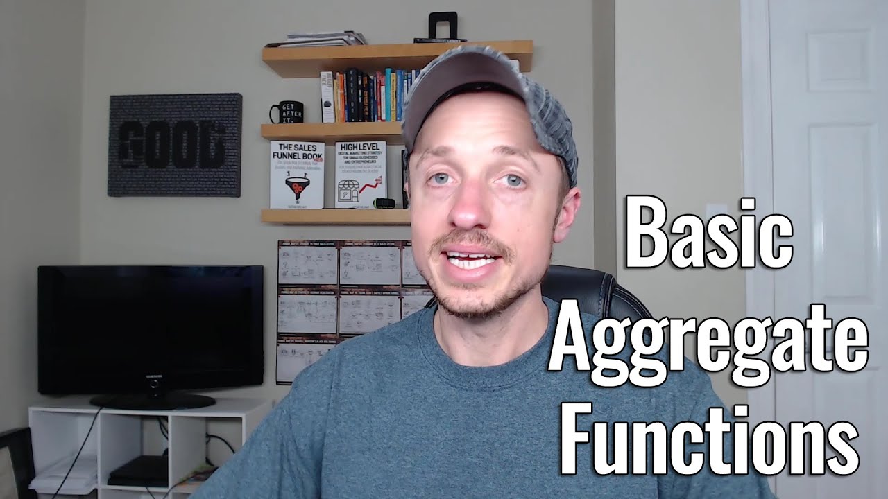 Basic Aggregate Functions in SQL (COUNT, SUM, AVG, MAX, and MIN)