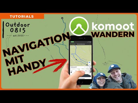 Wie man Komoot am Handy benutzt | Eigene Strecke laden & navigieren #2