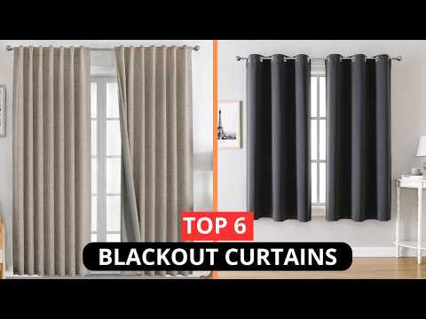 Top 6 Best Blackout Curtains on Amazon – Affordable & High-Quality