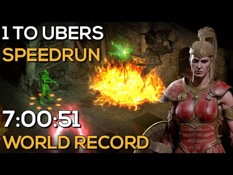 1 TO UBERS AMAZON SPEEDRUN - 7:00:51 IGT | 7:13:04 RTA | DIABLO 2 RESURRECTED