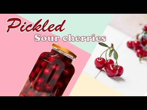 How to Make PickleD SouR CHerrieS in 5 MinUtes 🍒 at HOME with my BaBy 🏡 all Tips & tricks Revealed
