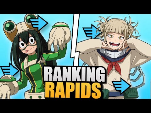 Ranking Every Rapid Character in My Hero Ultra Rumble (Worst to Best)