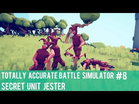 Totally Accurate Battle Simulator part 8 - Secret Unit Jester