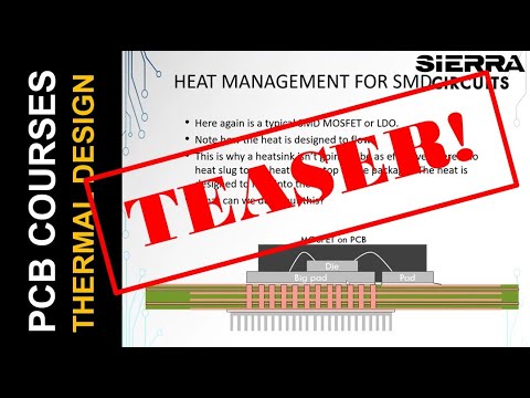 Screenshot from Thermal Design Considerations for SMD PCBs