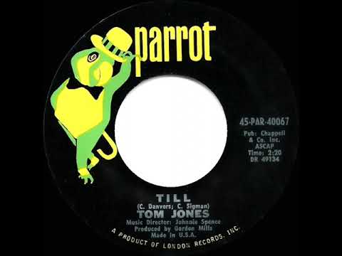 1971 HITS ARCHIVE: Till - Tom Jones (mono 45)
