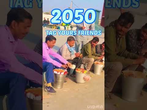 2023 v/s 2050! Me and My Friends😂#shorts #2023 #2050 #funny #funnyvideo #future #viral #viralvideo