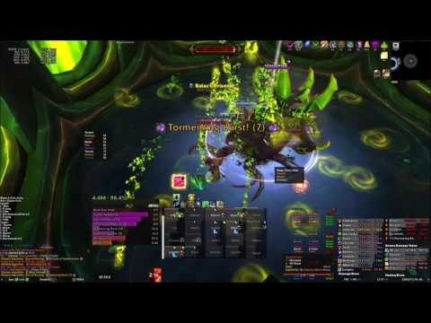 Deadly Momentum vs Demonic Inquisition Mythic - Resto Druid PoV