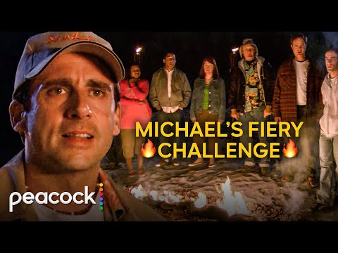 The Office | Michael Challenges Dunder Mifflin To Walk Across Hot Coals