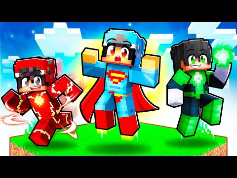 Locked on ONE RAFT But We're SUPERHERO MOBS With CRAZY FAN GIRL!