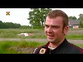 Jasper Riezebos, deelnemer aan de shortrally, eindigde in de sloot.