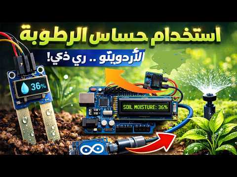 مشروع 30: 🌱 نظام ريّ تلقائي للنبات