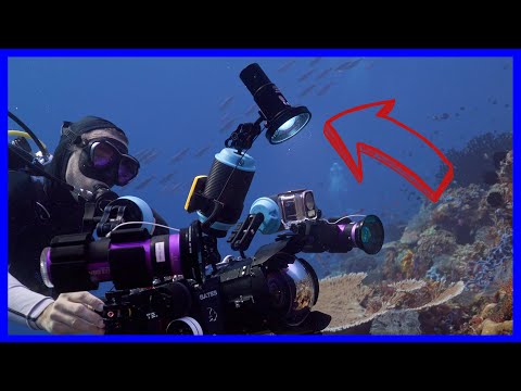 Reviewing the NEW Divevolk SL50 underwater video light 🔦