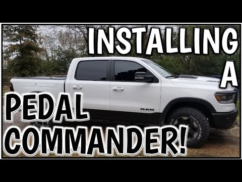 Pedal Commander Install on a 2019 Ram 1500