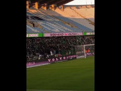 went to Cercle Brugge and my god. those fans are amazing