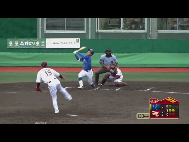 【ファーム】イーグルス・藤平 空振り三振を奪いピンチを切り抜ける!! 2020/9/13 E-DB(ファーム)