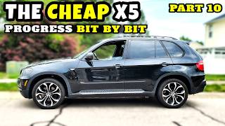 BMW X5 E70 | coolant bleed procedure & glove box replacement
