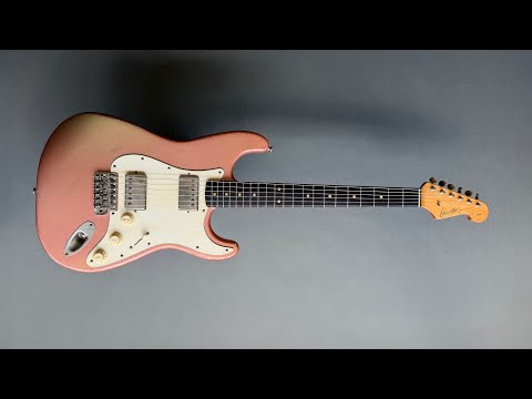 Danocaster Mongrel Double Cut • Faded Rhubarb Mist • Mojotone Low Wind Pickups • 7.6 lbs image 16