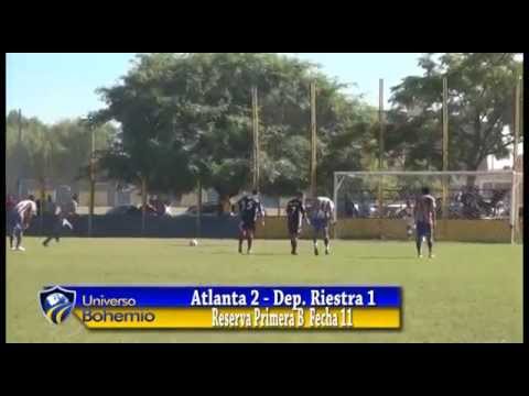 Atlanta 2  - Dep  Riestra 1  - Reserva B Metro fecha 11