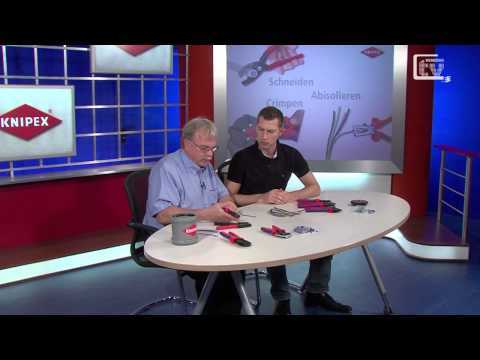 Replės Knipex 3562145; 149 mm video