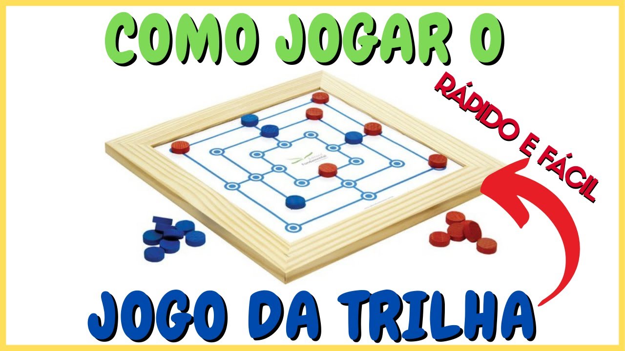 COMO JOGAR O JOGO DA TRILHA | [Tutorial Jogo da Trilha (Jogo de Trilha)] Jogo da Trilha Tabuleiro