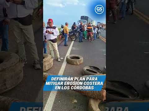 Definirán plan para mitigar erosión costera en Los Córdobas