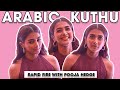 PoojaHegde Vibing To Arabickuthu In Interview Pooja Hegde Radhe Shyam