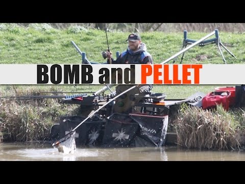 BOMB and PELLET FISHING for CARP - HARD PELLETS for BIG CARP - Rob Wootton