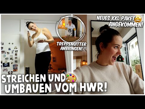 MONE STREICHT den HWR und KOBE BAUT ihn UM😳 + XXL PAKET für ZOEY & ENDLICH TREPPENGITTER😍 kobexmone