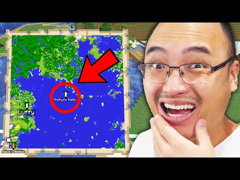 I FINALLY EXPLORED THIS FULL MAP ON MINECRAFT!