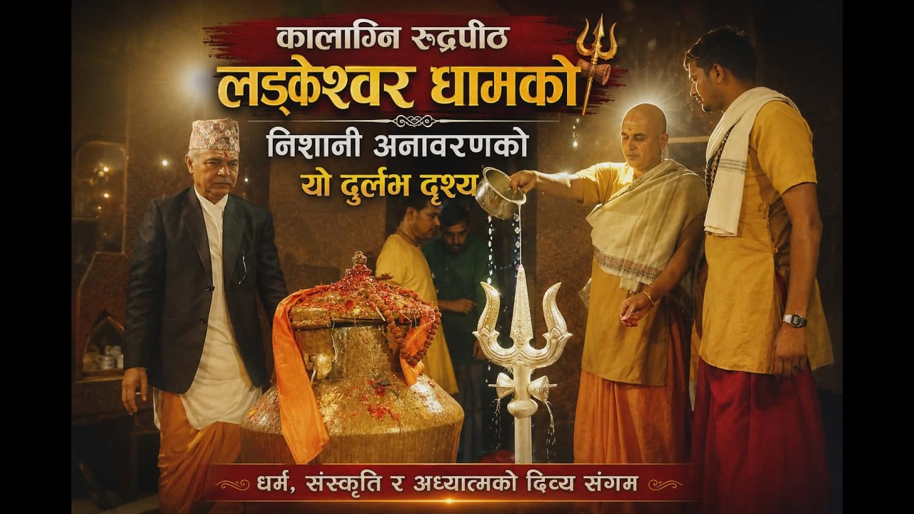 “लड्केश्वर धामको इतिहासमा विशेष क्षण, अलौकिक निशानी अनावरण”