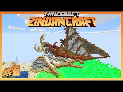 UÇAN DEV ZİNDAN 👀 ve UÇAN GEMİMİZ 🛫  -  ZindanCraft S2 - #6