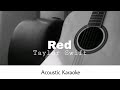 Taylor Swift - Red (Acoustic Karaoke)