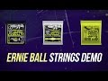 Ernie Ball Gitarrensaiten 3222 Slinky Nickel 3er Pack – Hybrid 9 - 46
