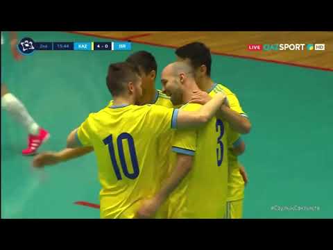 ELIMINATÓRIAS UEFA FUTSAL EURO 2022 - CAZAQUISTÃO 4 X 0 ISRAEL