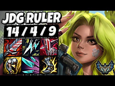 Zeri vs Twitch ADC [ JDG Ruler ] Patch 13.18 Korea Challenger ✅